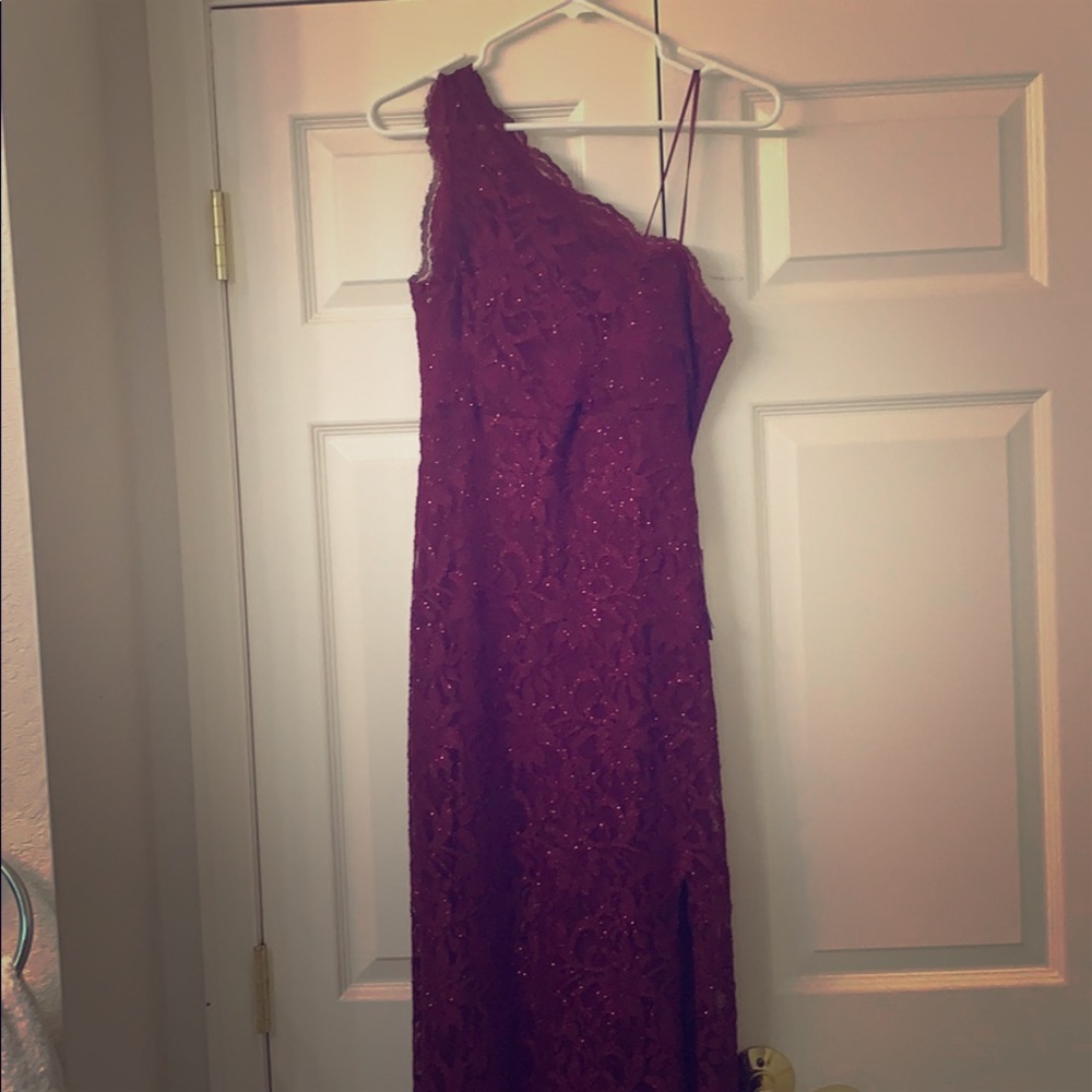 Maroon dress
